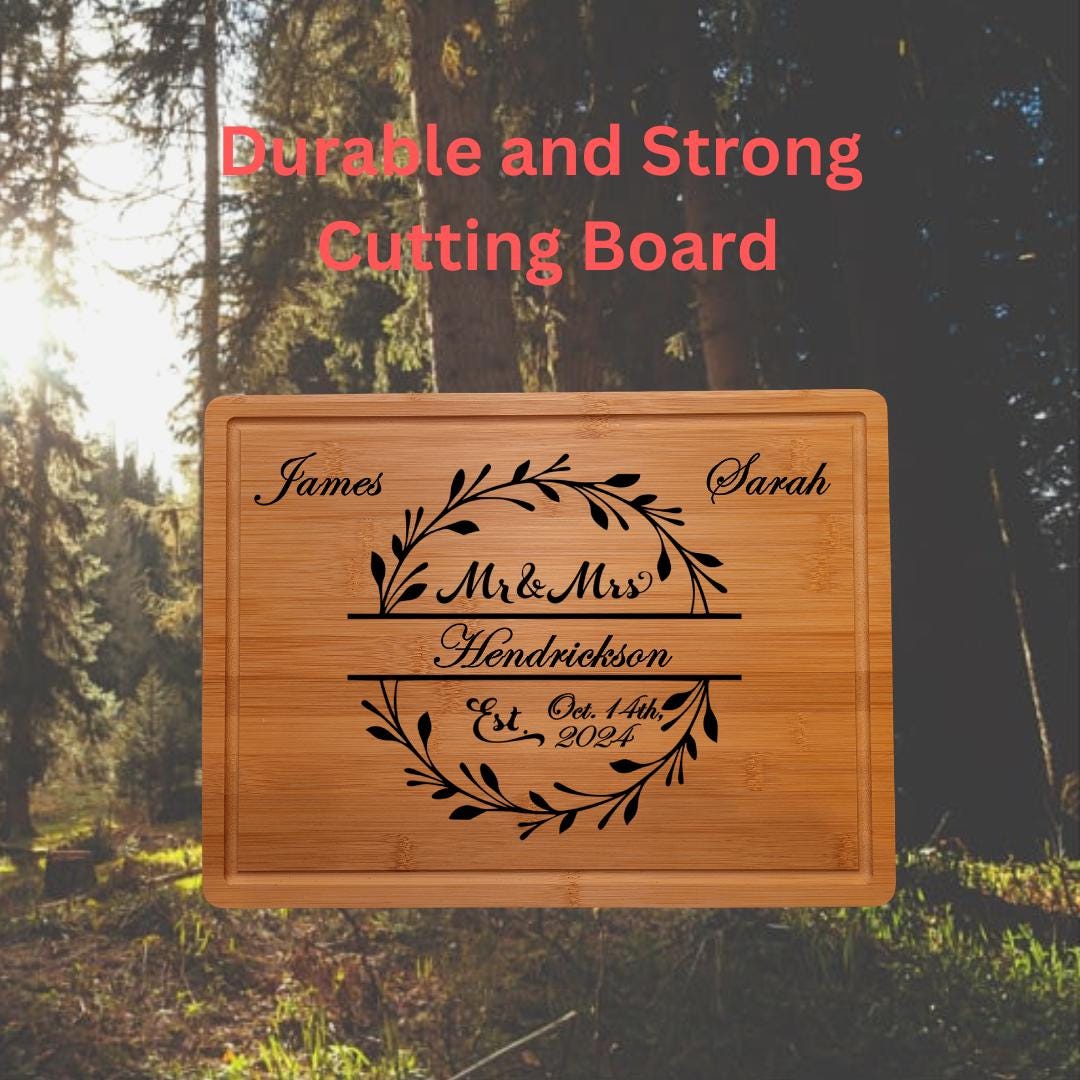 Personalized Charcuterie Board. Custom Engagement, Wedding, Anniversary or Housewarming Gift. Perfect Gift for her or Couples.