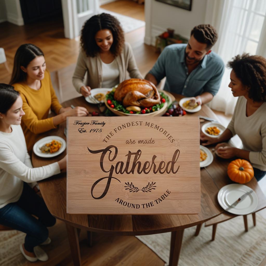 Engraved Charcuterie Board - Custom Cutting Board - Perfect Anniversary Gift or Housewarming Gift - Unique Birthday Gift