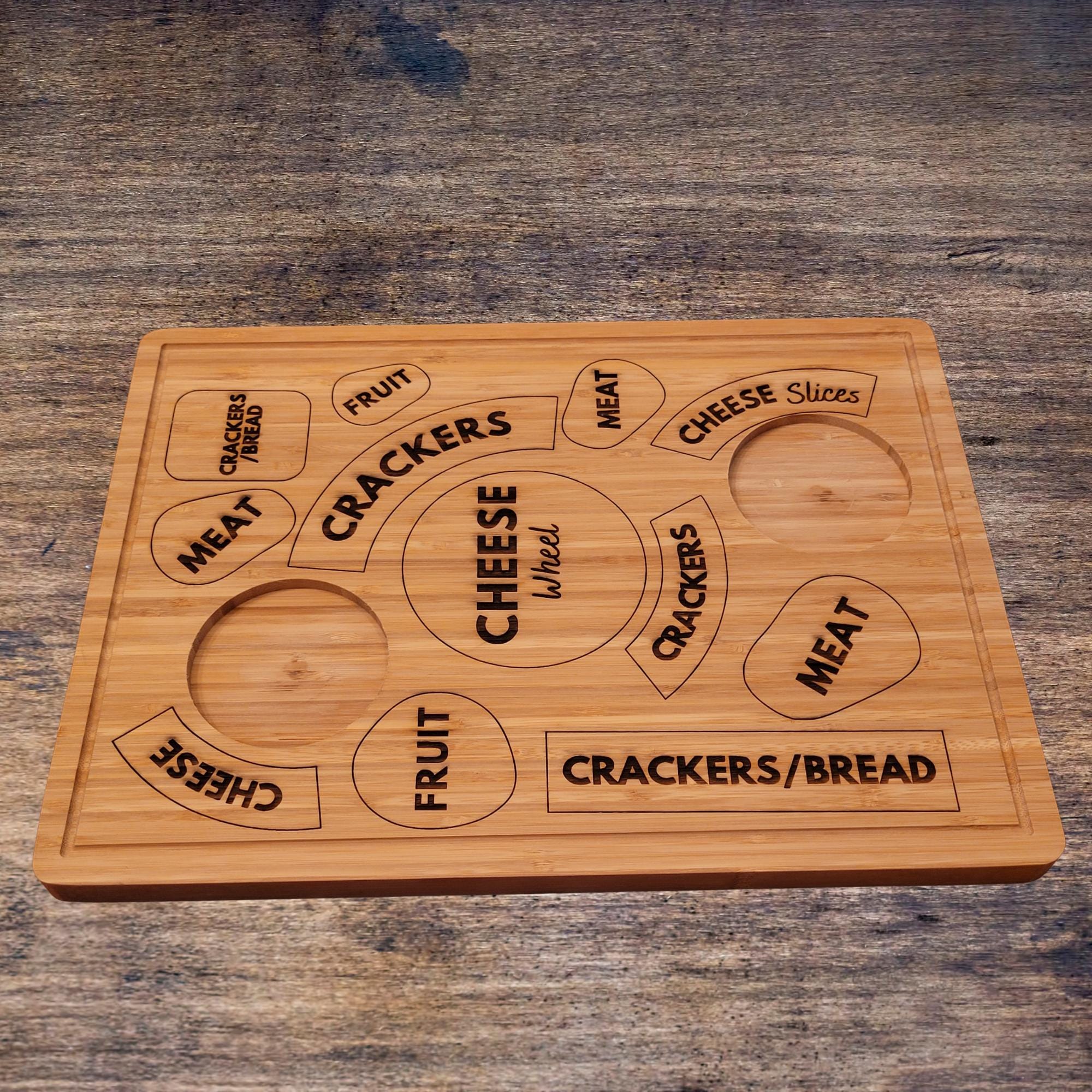 Custom Charcuterie Board - Anniversary, Housewarming,  Birthday Gift. Wedding Gift for Couples Bamboo Cheese Board. Mother in law Present.