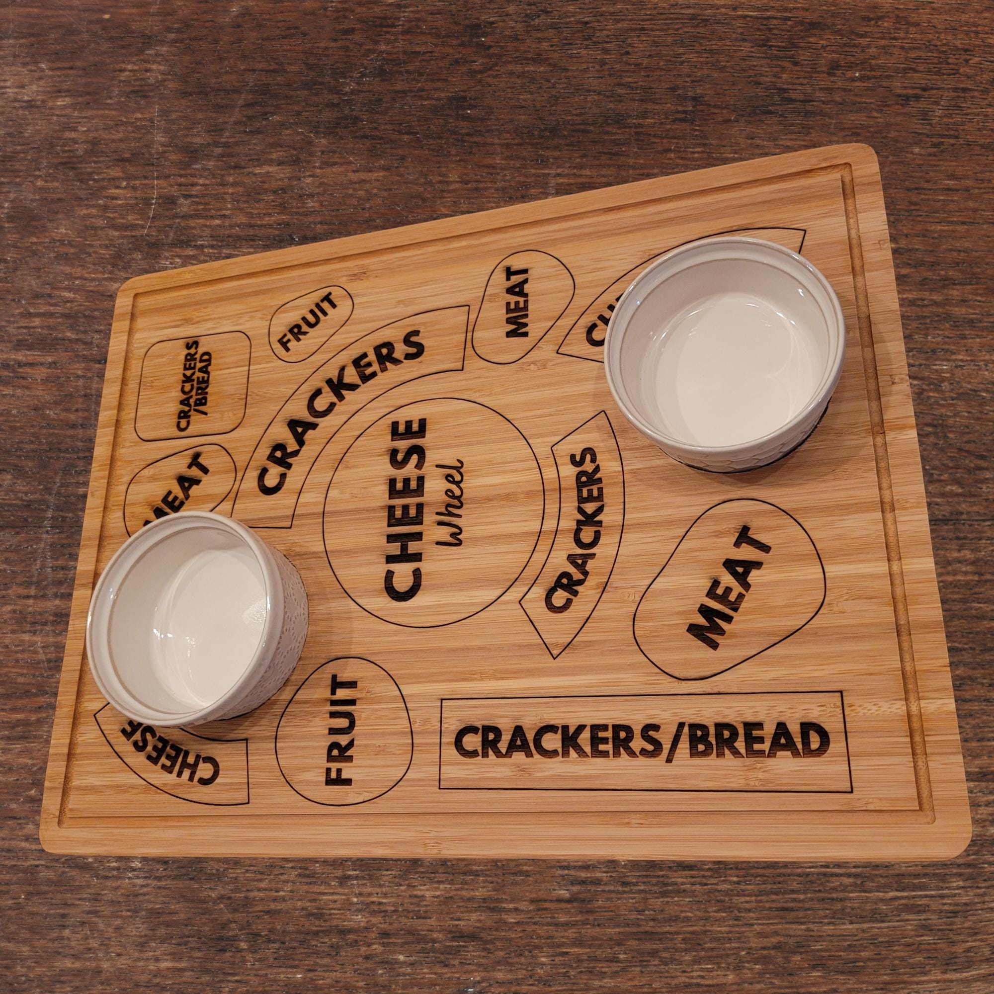 Custom Charcuterie Board - Anniversary, Housewarming,  Birthday Gift. Wedding Gift for Couples Bamboo Cheese Board. Mother in law Present.