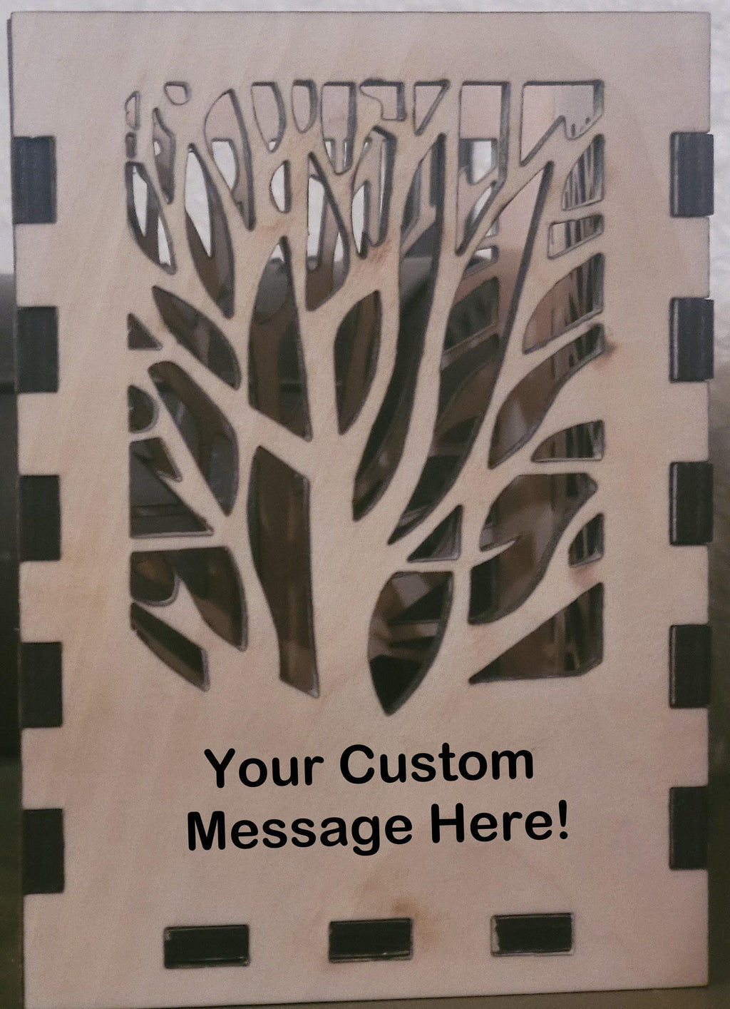 Personalized Tea Light Lantern: Wedding Table Centerpiece